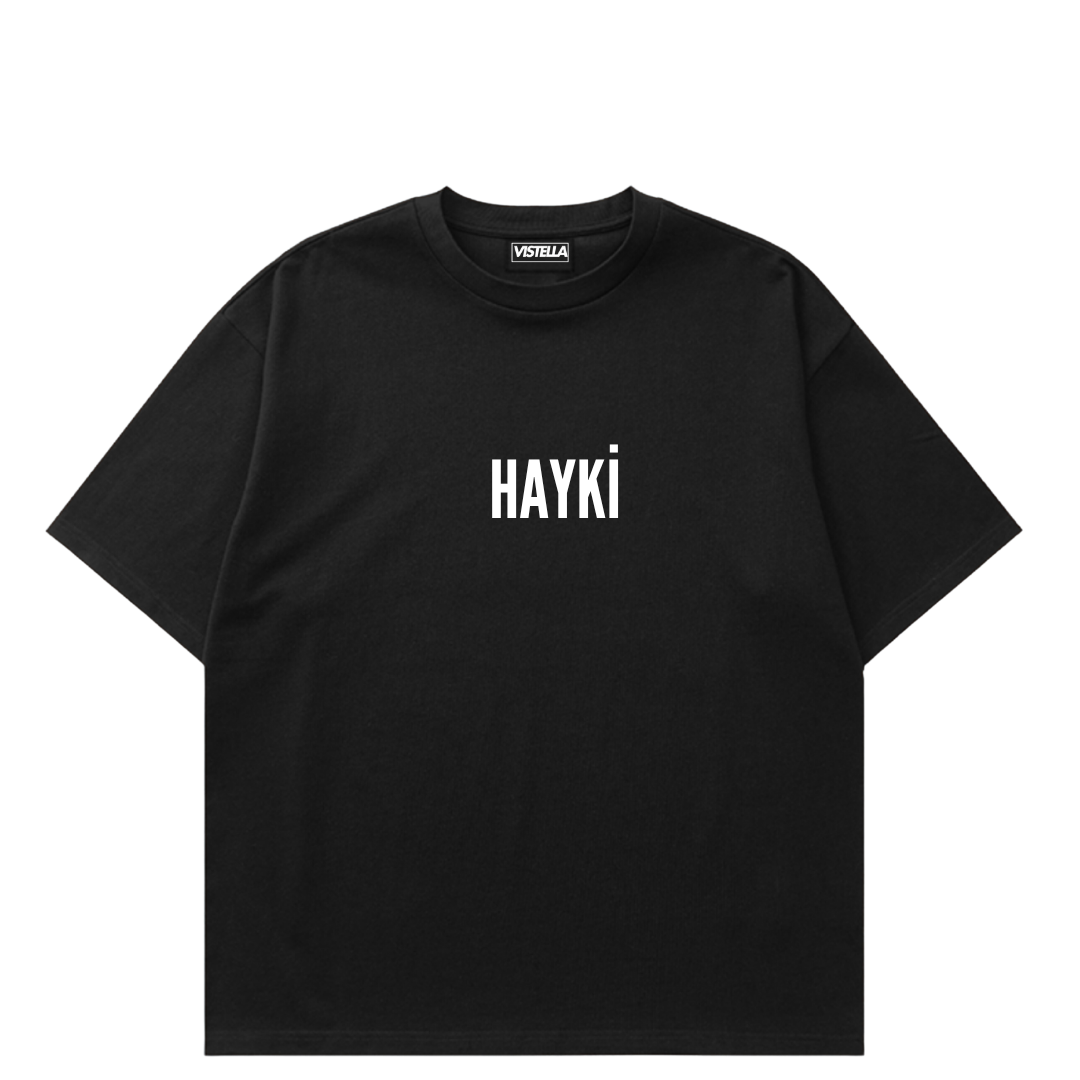 VISTELLA™ Kişiye Özel Oversize Hayki T-shirt