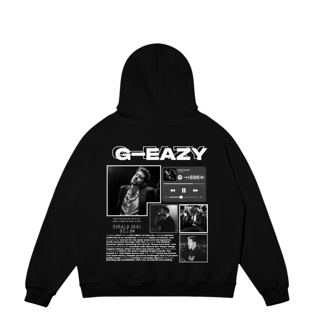 VISTELLA™ Kişiye Özel Oversize G-Eazy Hoodie