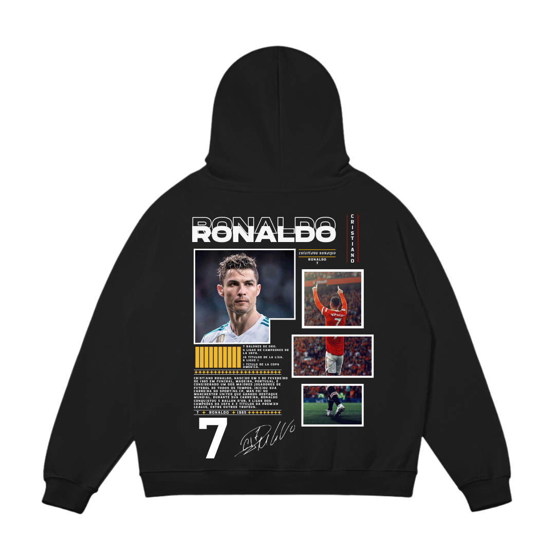 VISTELLA™ Kişiye Özel Oversize Ronaldo Hoodie
