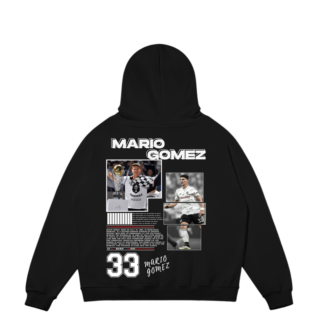 VISTELLA™ Kişiye Özel Oversize Mario Gomez Hoodie
