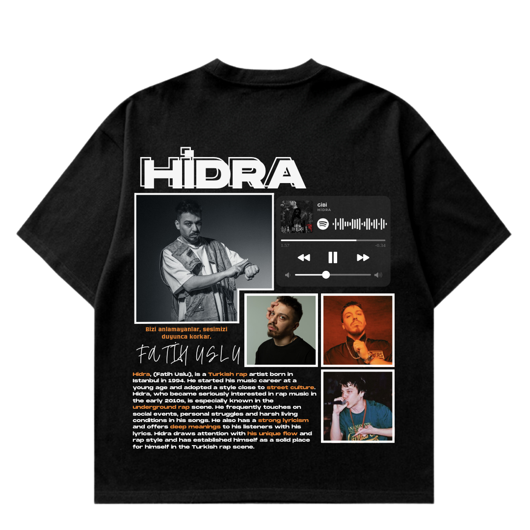 VISTELLA™ Kişiye Özel Oversize Hidra T-shirt