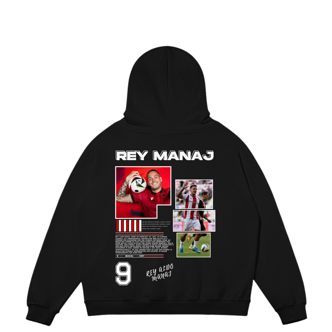 VISTELLA™ Kişiye Özel Oversize Rey Manaj Hoodie