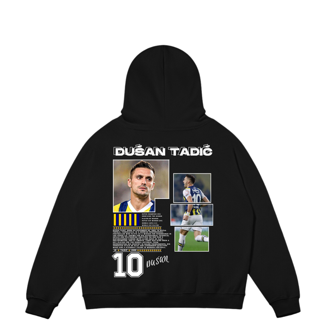 VISTELLA™ Kişiye Özel Oversize Dušan Tadić Hoodie