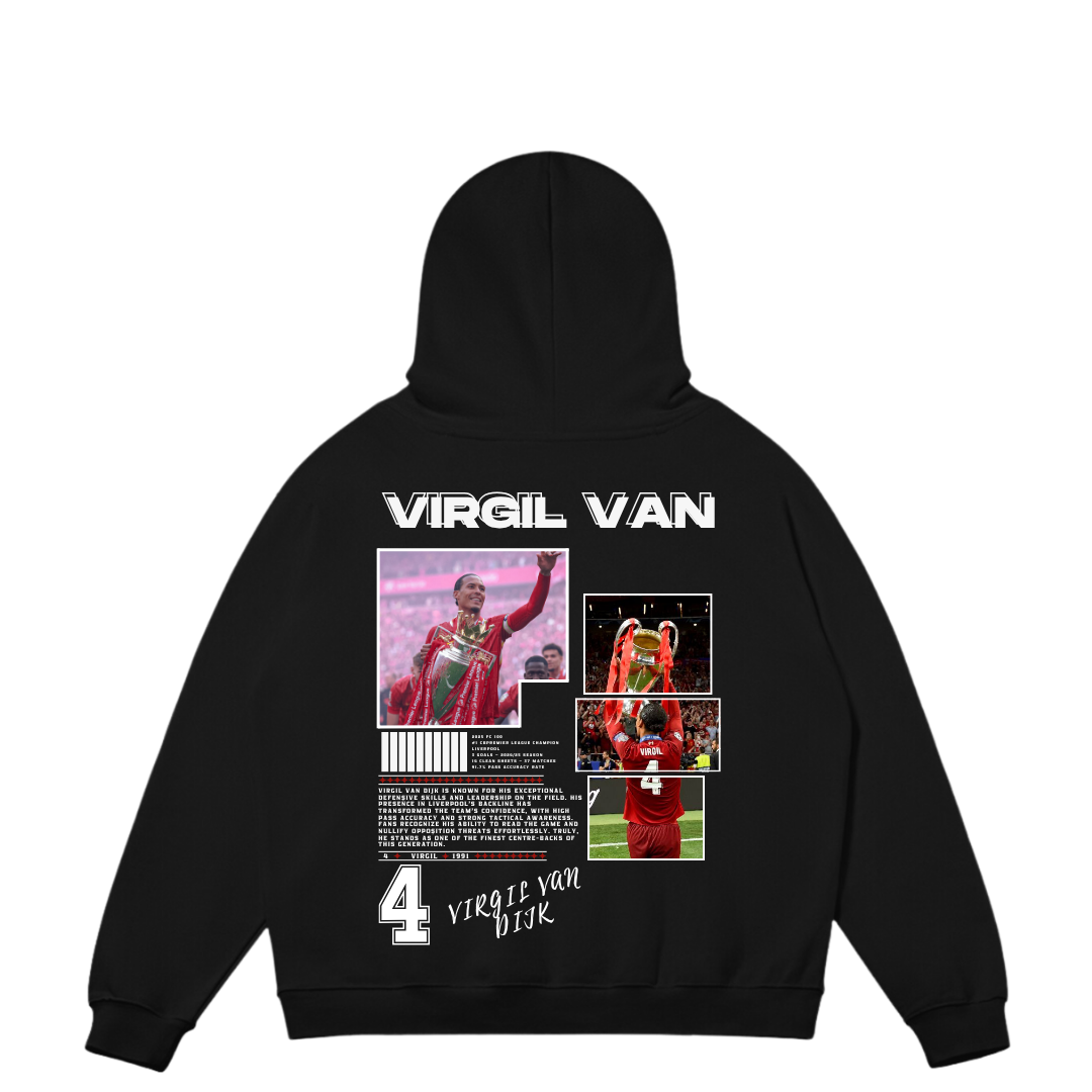 VISTELLA™ Kişiye Özel Oversize Virgil Van Hoodie