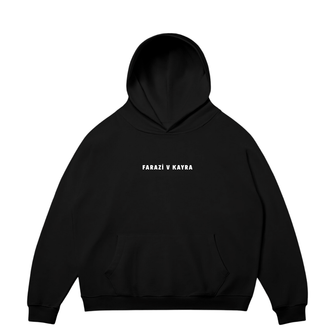 VISTELLA™ Kişiye Özel Oversize Farazi V Kayra Hoodie